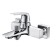 Wasserkraft Neime 1901 bath mixer, one -sided, pour length 165 mm, chrome