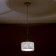 Suspended Citilux “Tilda” CL469110, 18x18x27 cm, 1x75W, E27, white color