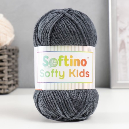 Yarn 100% acrylic "Softy Kids" 90m ± 5m 50 g Color 63 Marengo 5443651