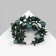 AGATA branch "Branch", green color in gray metal