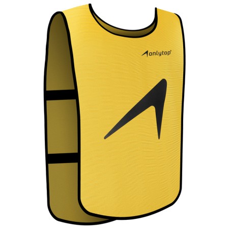 Football children's vest, river 36-40, yellow color-1