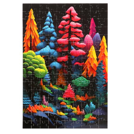 Puzzle "Plasticine Forest", 160 elements-1