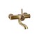 Bronze de Luxe 10112 shell mixer, wall, one -rod, brass