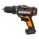Drill-shuruvumvelabilating Worx WX101.9, 20 V, 30 Nm, Li-Ion, without Zo and AKB