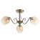 Chandelier 73184/3 E27 40W bronze 60x60x33.5 cm Bayerlux