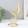 Summary Metal for 1 candle "Golden leaves in a circle" d = 4.5 cm gold 16x9.5x21 cm