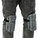 Protective, universal knee pads, 19 × 16.5 cm, gray