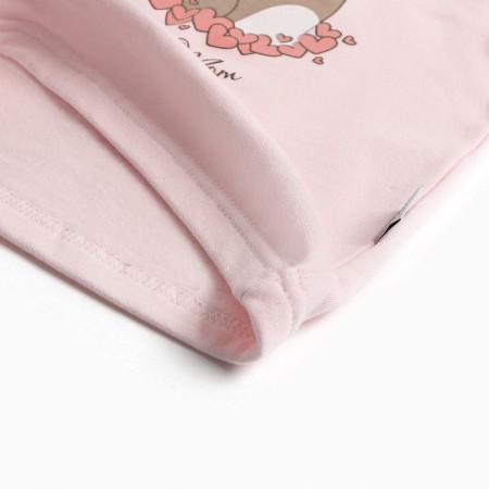 Baby turtleneck, pink color, height 68 cm-4
