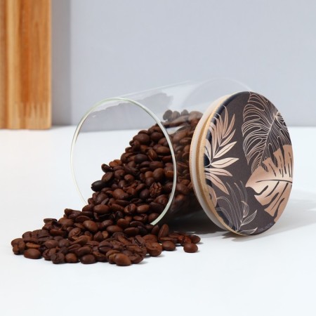 Bank for storage "Tropics", 450 ml-4