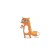 Organizer in a bath on suction cunning foxes, for storing toys and trifles, size 33x39 cm