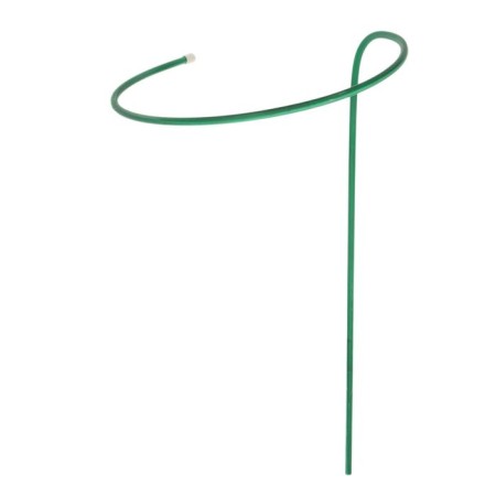 Builder for flowers, d = 40 cm, h = 120 cm, leg d = 1 cm, metal, green