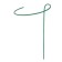 Builder for flowers, d = 40 cm, h = 120 cm, leg d = 1 cm, metal, green