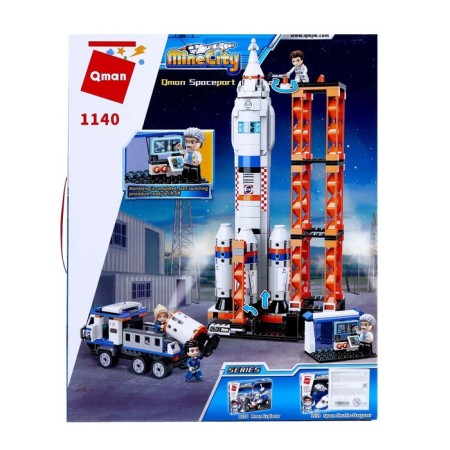 Cosmodrom Cosmos Designer, 4 minifigurs and 632 details-2