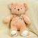 Soft toy "Bear", with a bow, 45 cm, beige color