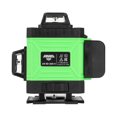 Laser level AMO LN 4D-360-4, 20 m, 520 nm, grade 2, magnetic compensator-2