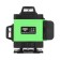 Laser level AMO LN 4D-360-4, 20 m, 520 nm, grade 2, magnetic compensator