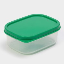 Container shade 150 ml, green color
