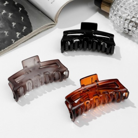 Hair crab "gloss" Direct geometry, 6.5 cm, mix-1