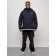 Sports male jacket, size 56, dark blue color