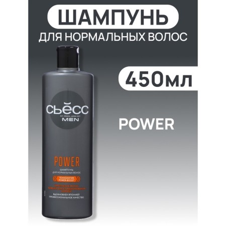 Syoss Men Power Men's shampoo for normal hair, 450 ml