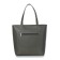 Female bag, artificial leather, 44x12.5x34 cm, olive