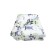 Blanket in the crib, size 110x140 cm, white color