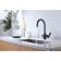 LEMARK URSUS LM7261BL kitchen mixer, single -legged, output for drinking, black