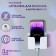 Wallmaning holder for a phone, 10 × 8.7 × 2.8 cm, white color