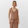 Top female on the straps Minaku: Casual Collection Beige Color, Rr. 42