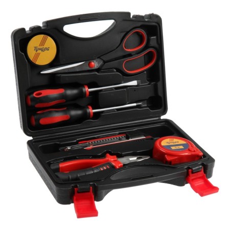 A set of tools in the case of New Year's Case, in gift packaging, 7 items-3