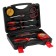 A set of tools in the case of New Year's Case, in gift packaging, 7 items