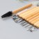 Tools for creativity set of 11 pcs wood, metal 17 cm 28x11.5 cm