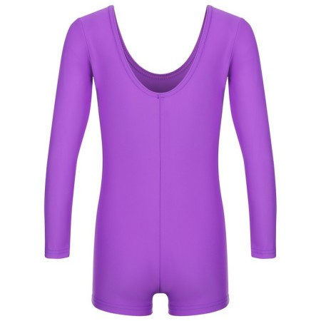 A swimsuit for gymnastics and dancing Grace Dance, p. 40, purple color-8