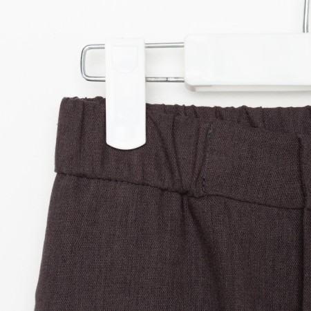 Pants for the boy Minaku: Casual Collection color gray, height 158 ​​cm-4