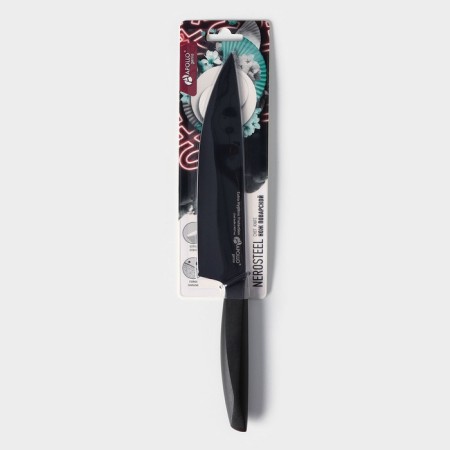 Knot Comeland Genio Nero Steel, blade 18 cm-3