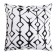 Decorative pillowcase 40x40 cm, Ethnos Black, 100% cotton