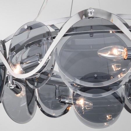 Smart Suspended Light Galicia, 60W, E14, 65x65 cm-1
