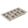 Form for the preparation of sweets Choco Block, silicone