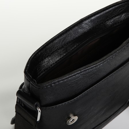Male bag, black color-4