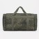Road bag on lightning, 3 outer pockets, long belt, camouflage color/green