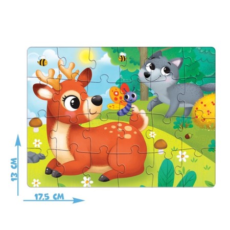 Puzzle "Forest Residents", 24 elements-1