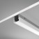 Aluminum profile LED Strip Alm007S-2M, 200x2.1x2.1 cm, silver color