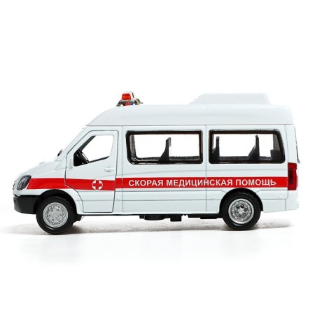 Metal machine "Special services", inertial, light and sound effects, mix color, in a bag-1