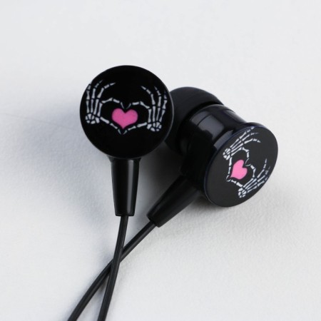 Vacuum headphones for Halloween "Deadly Beautiful", VBT 1.3 model-3