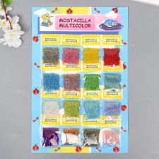 Bisera set 16 colors 6/0 280 g