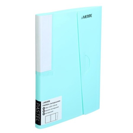 Folder 20 liners A5, 500 μm, Devente Pastel, sand, valve, turquoise-1