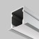 Aluminum profile built-in Led Strip Alm-2720-S-2M, 200x2.7x2 cm, silver color