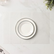 Set of serving napkins on the table of the share of Star, 4 pcs, 45 × 30 cm, white color