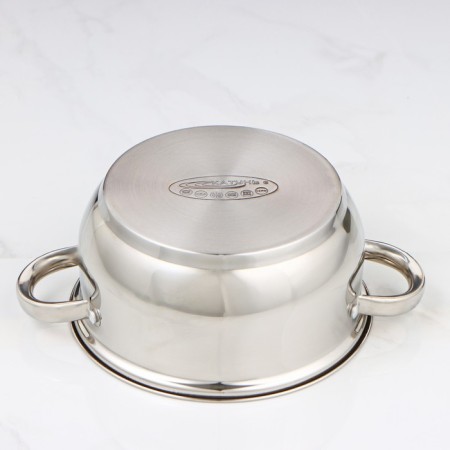 Gretta pan, 3.2 l, d = 20 cm, capsule, glass cover, induction-2