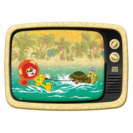 3D puzzle puzzle “How a lion and a turtle sang a song”, 40 × 29 cm-4